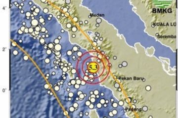 Gempabumi Mag 5.3 di Madina hari ini akibat aktivitas deformasi batuan lempeng