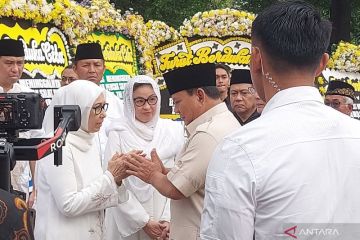 Presiden Prabowo melayat Bapak Pencak Silat Dunia, Eddie Marzuki