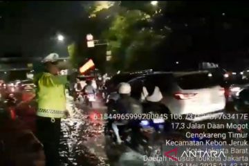 Banjir Jakarta: Jalan Daan Mogot turut tergenang namun berangsur surut