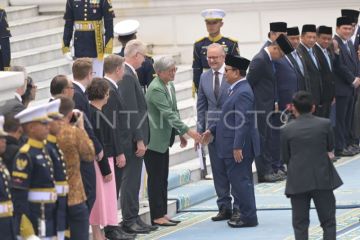 Presiden Prabowo menerima kunjungan PM Australia