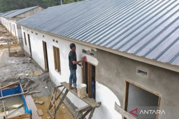 Pembangunan rumah bantuan korban kebakaran TPAS Puuwatu Kendari