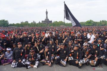 Preman berkedok ormas ditolak Pecalang Bali lewat deklarasi