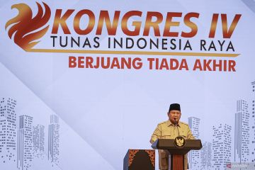 Disumpah dengan UUD 1945, Prabowo bertekad jalankan pemerintahan bersih