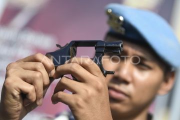 Polresta Samarinda lakukan pemeriksaan senjata api