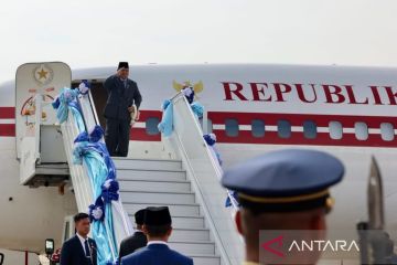 Presiden Prabowo tiba di Tanah Air setelah kunjungan resmi tiga hari di Thailand