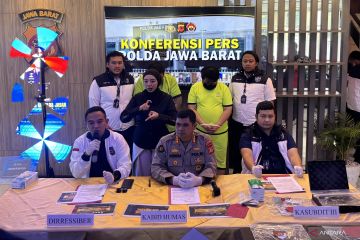Polda Jabar ringkus dua pelaku sindikat judi daring asal Kamboja