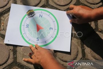 Matahari melintas tepat di atas Ka'bah, cek arah kiblat masjid pada 27-28 Mei 2025