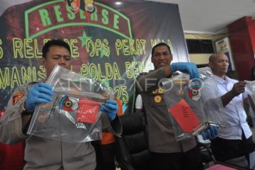 Rilis Operasi Pekat Nala Premanisme Polda Bengkulu