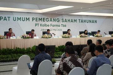 Kalbe Farma target penjualan dan laba bersih tumbuh 10 persen di 2025