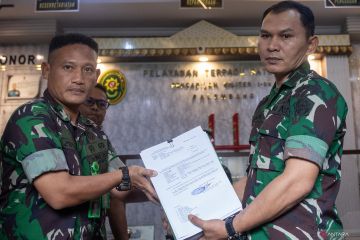 Pelimpahan berkas tersangka penembakan polisi di Lampung