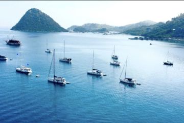 Lomba layar Australia ditutup di Labuan Bajo, peserta terpukau Flores