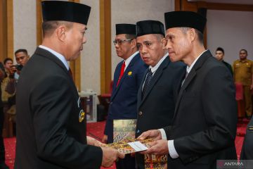 Pelantikan dan Rotasi jabatan lingkup Pemprov Sultra
