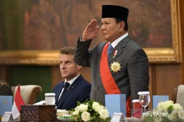 Presiden Prabowo dan Presiden Macron kunjungi Akmil