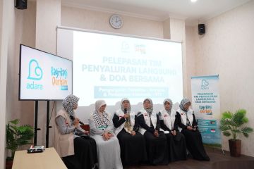 Adara kirim relawan untuk salurkan kurban bagi pengungsi Palestina