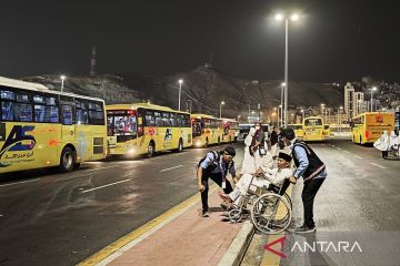 Sebanyak 6.000 armada bus disiapkan untuk angkut jamaah Indonesia