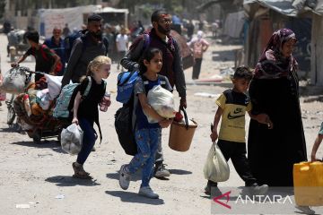 Otoritas Israel larang warga Gaza datangi pusat bantuan