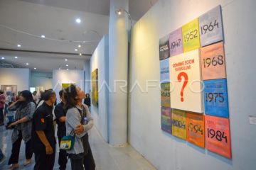 Pameran seni rupa nasional karya guru di Padang