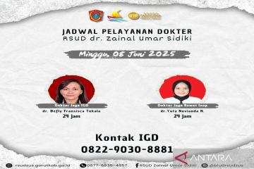 Pelayanan RSUD Zainal Umar Sidiki tetap berlangsung meski libur