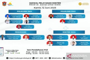 RSUD Gorontalo Utara buka delapan poliklinik rawat jalan