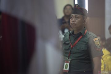 Sidang perdana penembakan polisi di Lampung