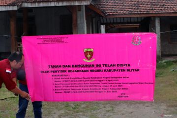 Kejari Blitar sita aset tersangka korupsi DAM Sungai Bentak