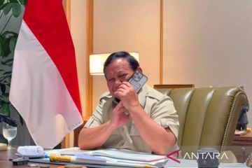 Prabowo terima telepon dari Presiden AS Donald Trump
