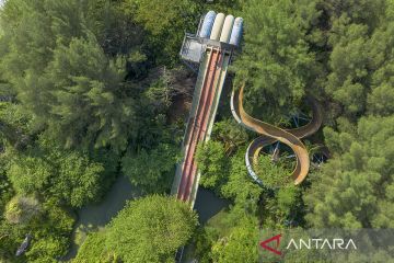 Komplek wisata aset daerah terbengkalai