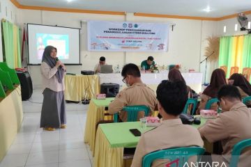 Smansa Gorontalo kolaborasi diskominfotik gaungkan "no cyber bullying"
