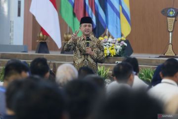 Kuliah tamu Menteri Transmigrasi di ITS
