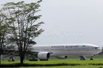 Kapuspen ceritakan detik-detik TNI evakuasi penumpang Saudia Airlines yang mendarat darurat di Bandara Kualanamu