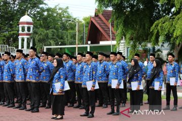 FOTO - Penyerahan SK CPNS di lingkungan Pemerintah Aceh