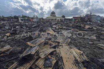Puluhan rumah terbakar di Jambi - FOTO