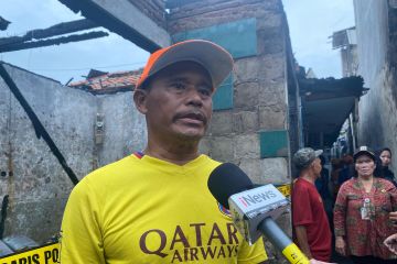 Korban kebakaran di Tebet sempat berteriak tetapi motor keburu meledak