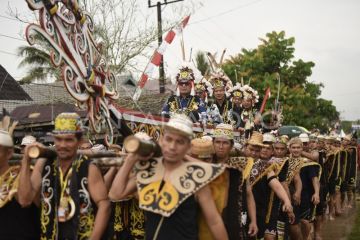 Kemeriahan Festival Budaya Dayak Kenyah 2025
