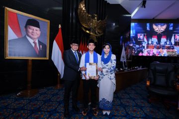 Menekraf apresiasi atlet berkuda DKI Jakarta berprestasi Teuku Rifat