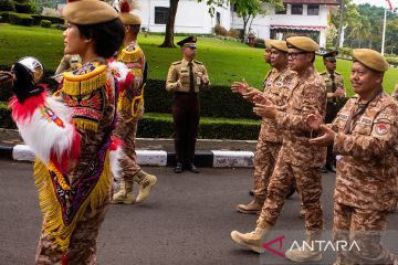 Kedatangan kepala daerah untuk retret tahap dua