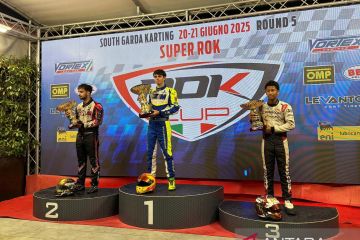 Qarrar Firhand naik podium perdana ROK Cup Italia