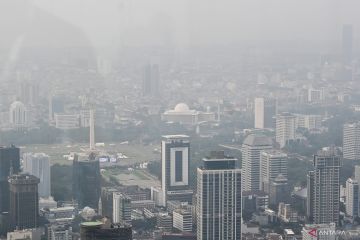 Jumat pagi, kualitas udara Jakarta terburuk kedua di dunia