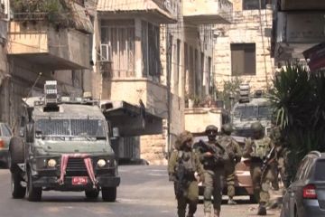 Pria Palestina tewas tertembak saat tentara Israel serbu Nablus