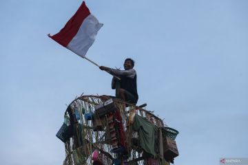 Sejarah panjat pinang yang menjadi ciri khas dalam perayaan HUT RI