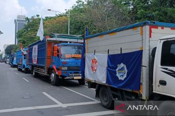 Sopir truk ancam mogok nasional jika tak ditemui AHY dan Menhub