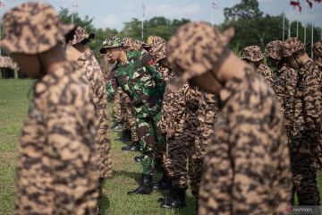 Pembukaan retret laskar pandu satria tahap I di Palembang
