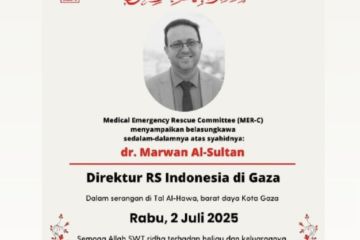 MER-C Indonesia kecam pembunuhan direktur RS Indonesia di Gaza