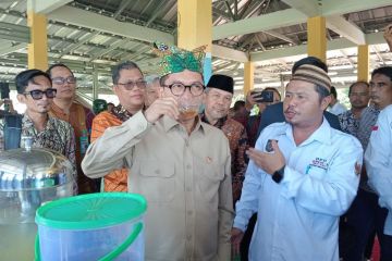 Mendes PDT resmikan Koperasi Merah Putih di Desa Namang