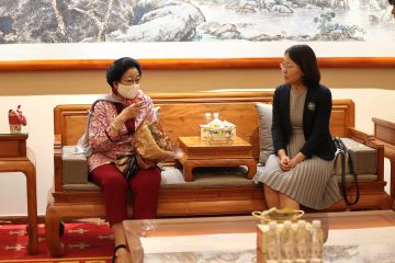 Megawati tiba di Beijing untuk hadiri forum internasional