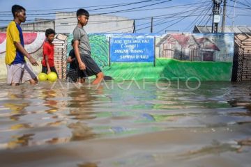 Banjir Pondok Maharta Tangsel - Foto