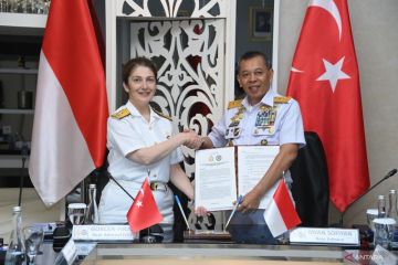 TNI AL dan Angkatan LautTurki jalin kerja sama militer