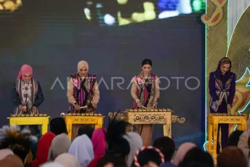 Pembukaan pameran Dekranas 2025 di Balikpapan