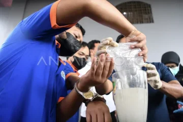 BNNP Kaltim musnahkan narkoba asal Malaysia