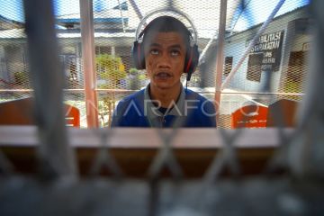 Pelayanan wartelsuspas Lapas Padang